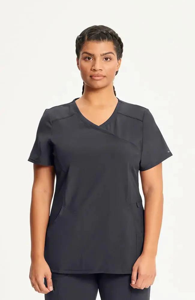 Cherokee Infinity Women's Mock Wrap Scrub Top 2625A Simply Scrubs Australia